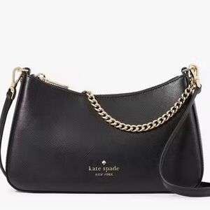 Kate Spade Black Margot Convertible Crossbody Bag NWT